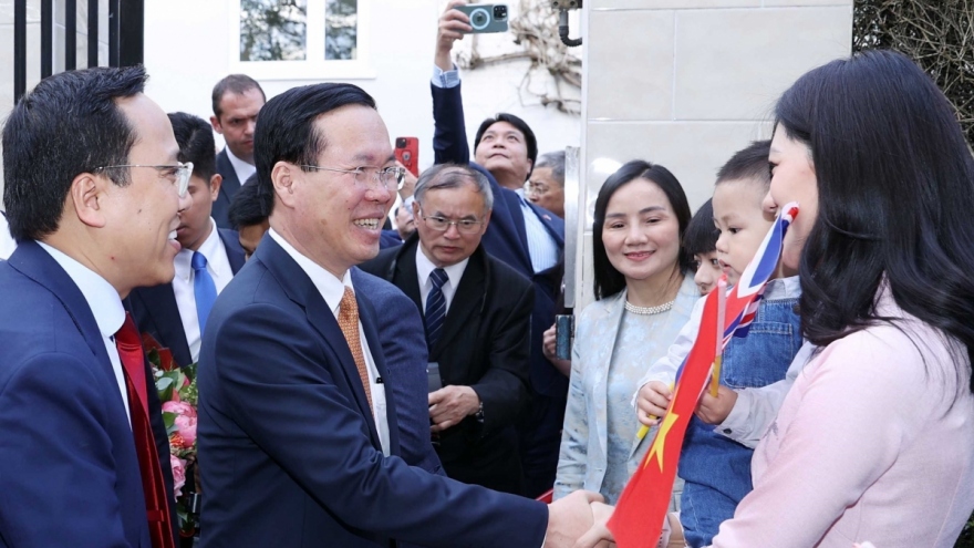Vietnamese President meets Vietnamese community representatives in UK